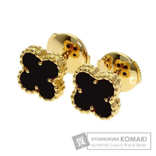 ヴァンクリーフ＆アーペル スウィート アルハンブラ オニキス ピアス 中古 商品画像1