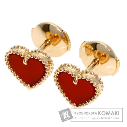 ヴァンクリーフ＆アーペル スウィート ハート カーネリアン ピアス 中古 商品画像1