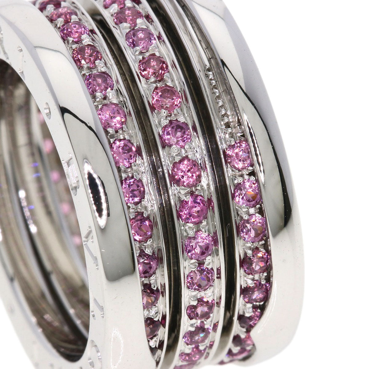 ブルガリ B-zero1 ビーゼロワン 4バンド ガーネット #49 リング・指輪 中古 商品画像8