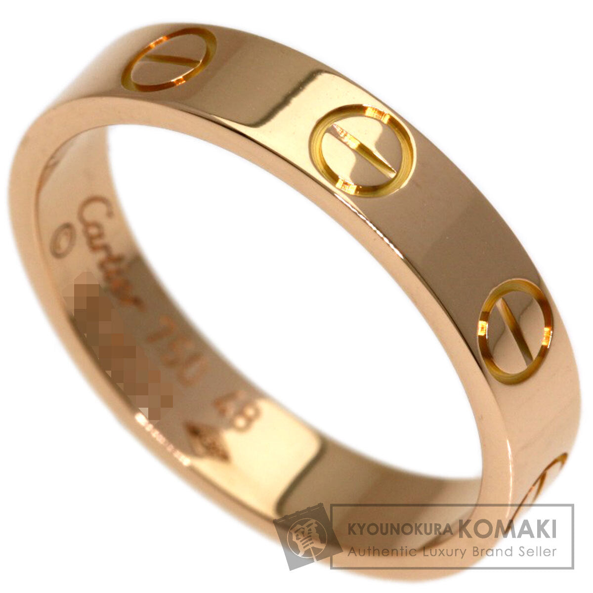 カルティエ ミニ ラブリング #48 リング・指輪 中古 商品画像1