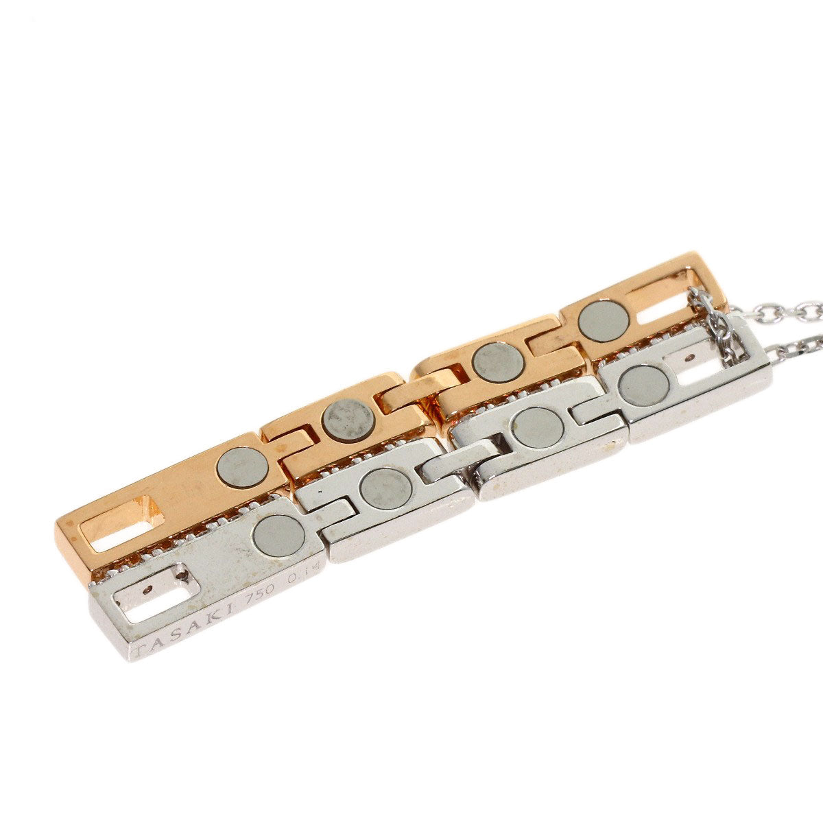 タサキ コンビ 2WAY ダイヤモンド ネックレス 中古 商品画像6