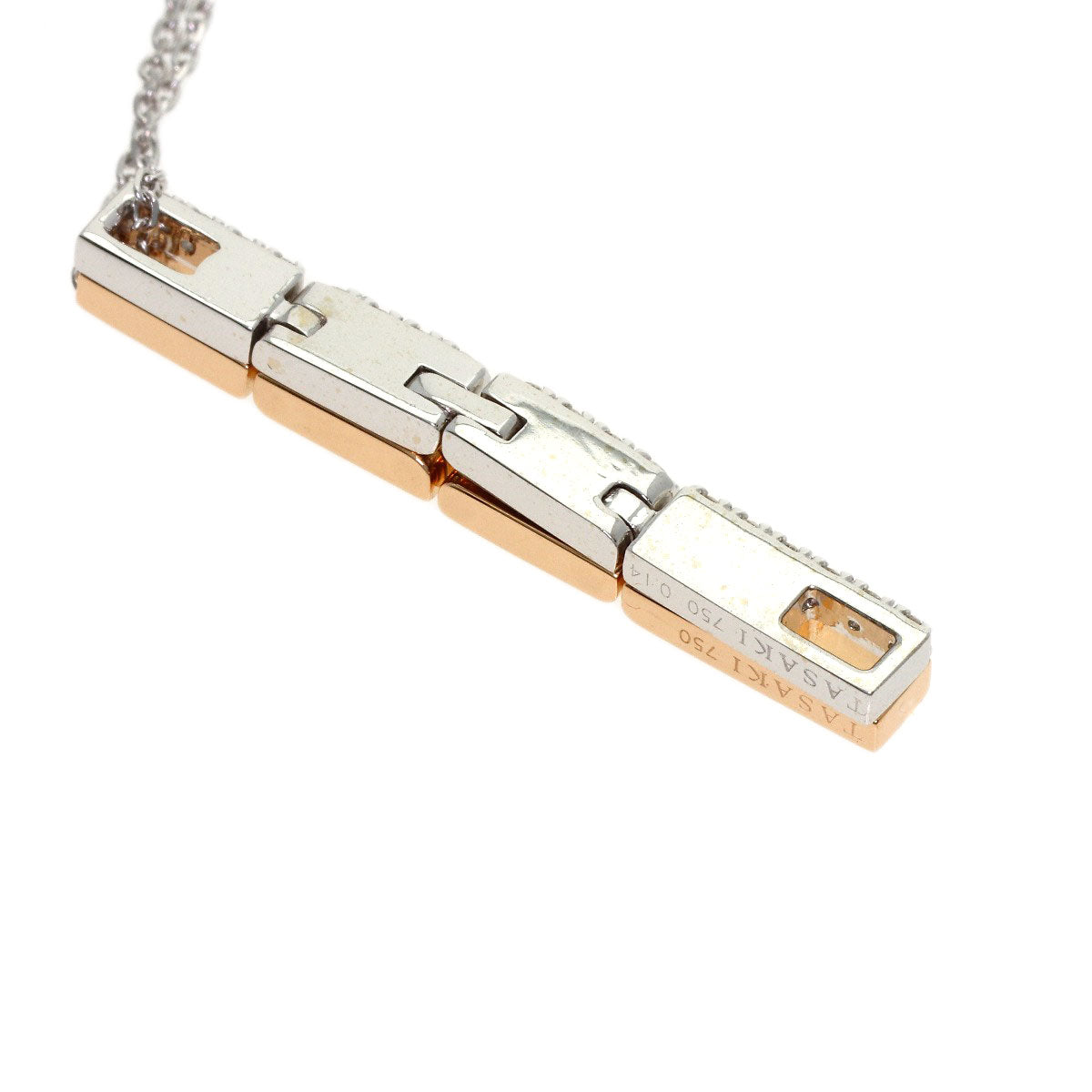 タサキ コンビ 2WAY ダイヤモンド ネックレス 中古 商品画像8