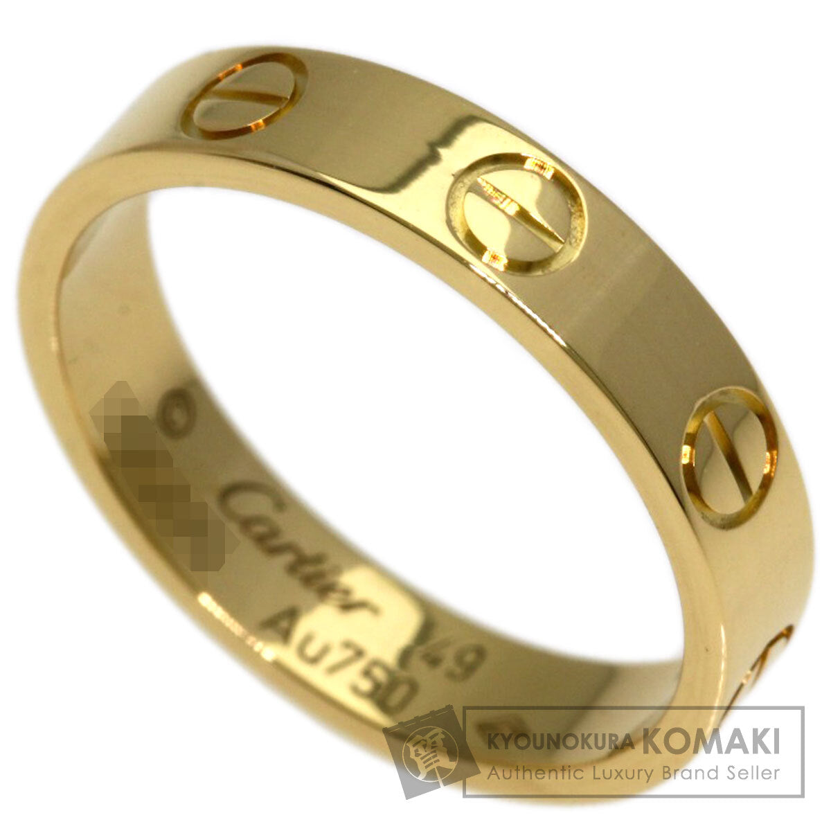 カルティエ ミニ ラブリング #49 リング・指輪 中古 商品画像1