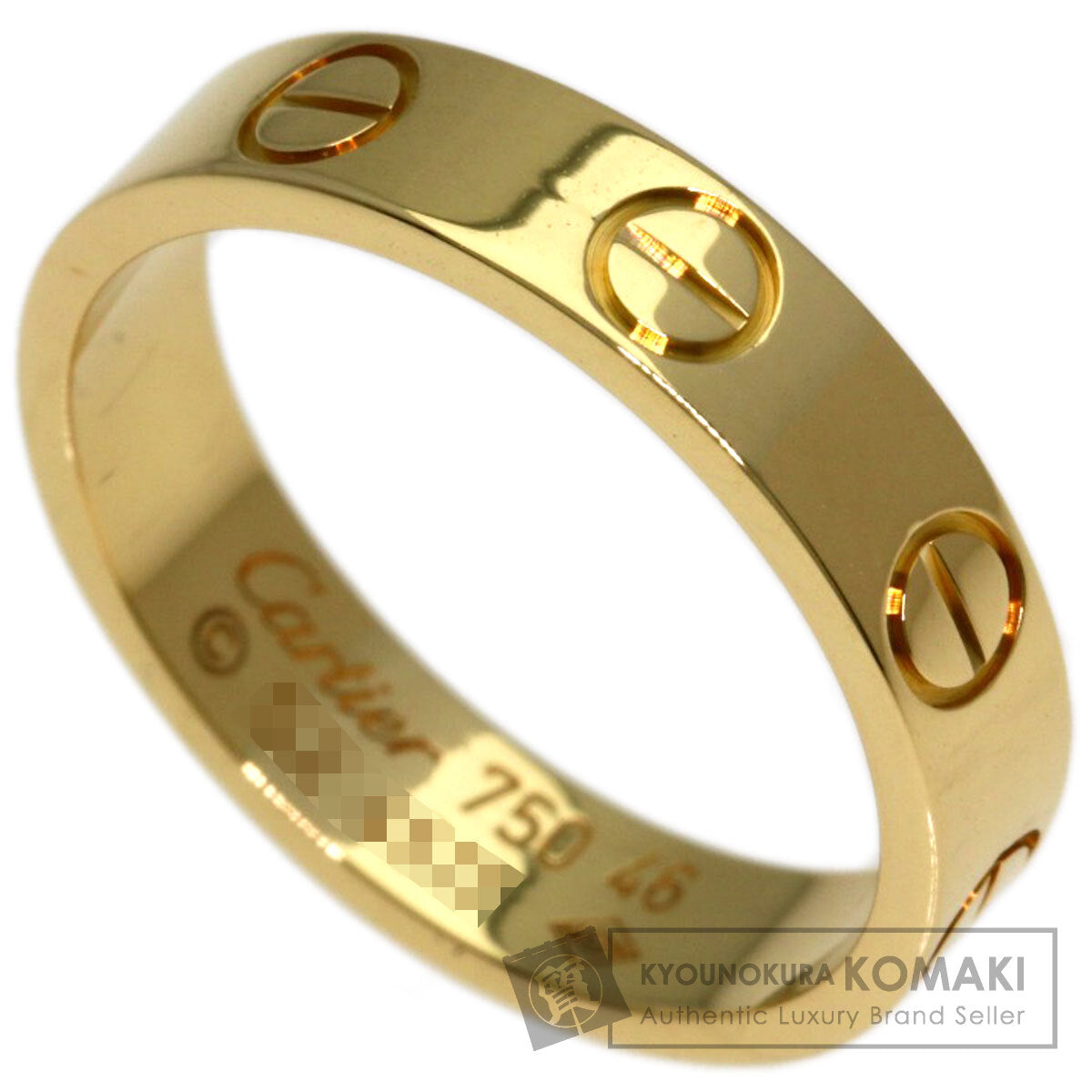 カルティエ ミニ ラブリング #46 リング・指輪 中古 商品画像1