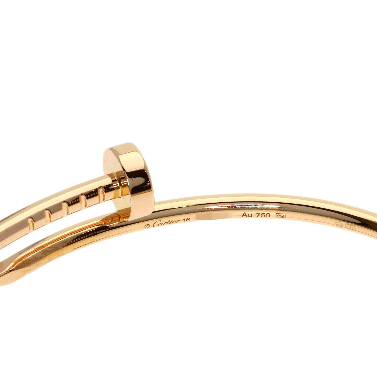 カルティエ ジュスト アンクル SM #16 ブレスレット 中古 商品画像5