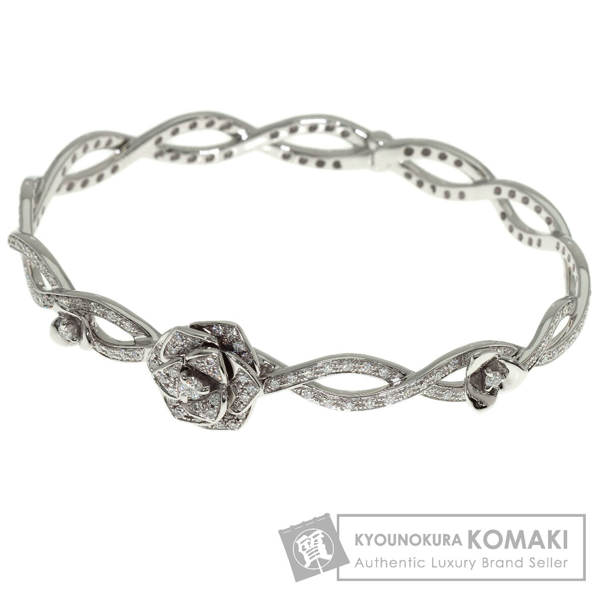 ピアジェ ローズ フル ダイヤモンド #17 ブレスレット 中古 商品画像1
