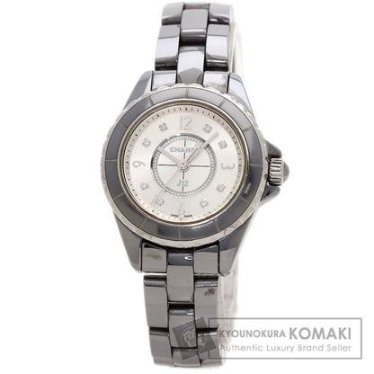 シャネル H3401 J12 クロマティック 8P ダイヤモンド 29mm 腕時計 中古 商品画像1