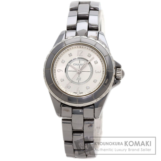 シャネル H3401 J12 クロマティック 8P ダイヤモンド 29mm 腕時計 中古 商品画像1