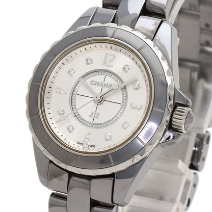 シャネル H3401 J12 クロマティック 8P ダイヤモンド 29mm 腕時計 中古 商品画像4