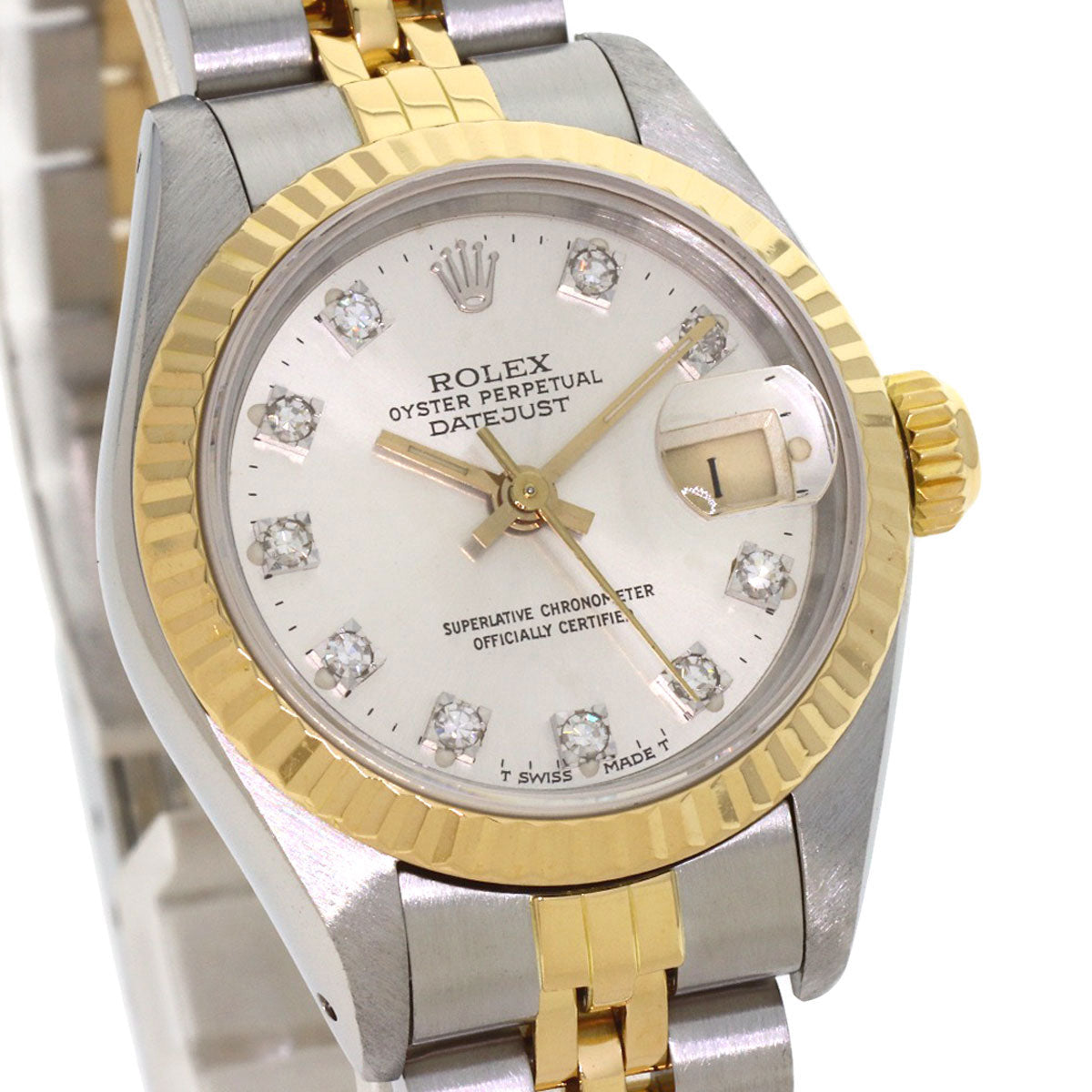 ロレックス 69173G デイトジャスト 10P ダイヤモンド 腕時計 中古 商品画像5