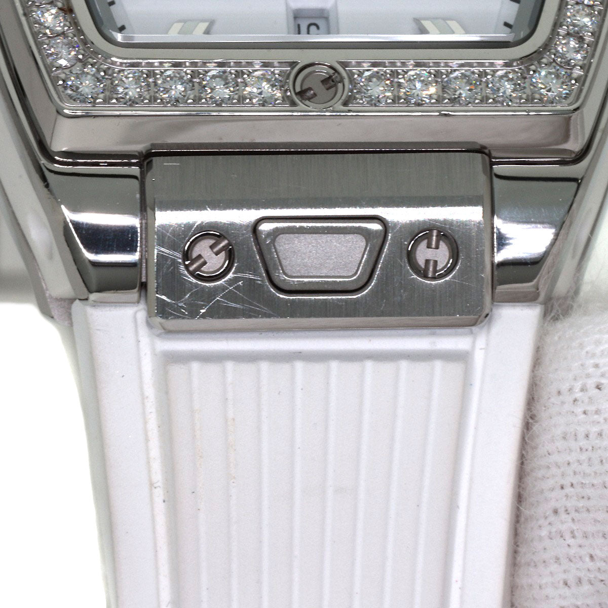 ウブロ 682.SE.2010.RW.1204 スピリットオブビックバン スチールホワイト ダイヤモンド 腕時計 中古 商品画像13