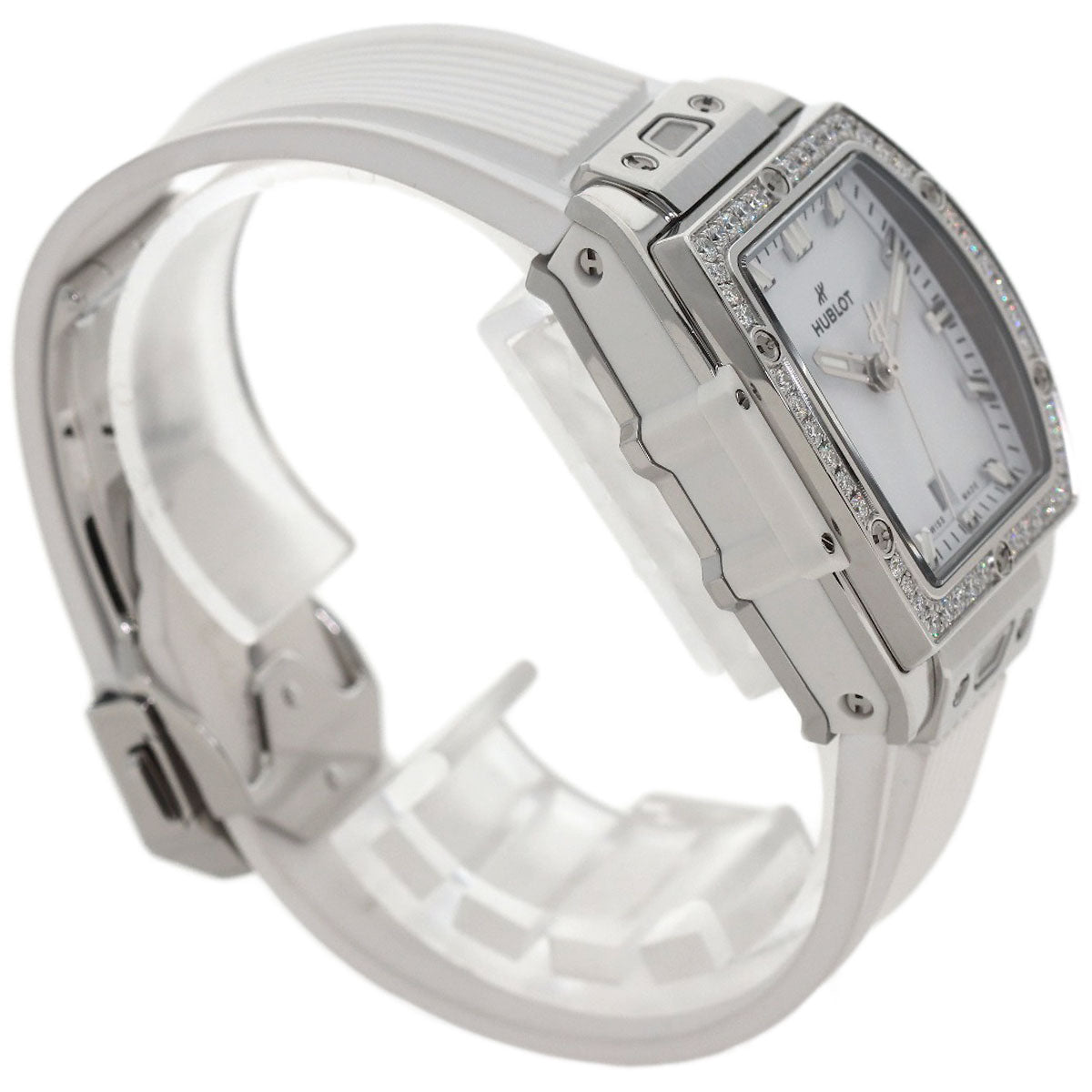 ウブロ 682.SE.2010.RW.1204 スピリットオブビックバン スチールホワイト ダイヤモンド 腕時計 中古 商品画像3