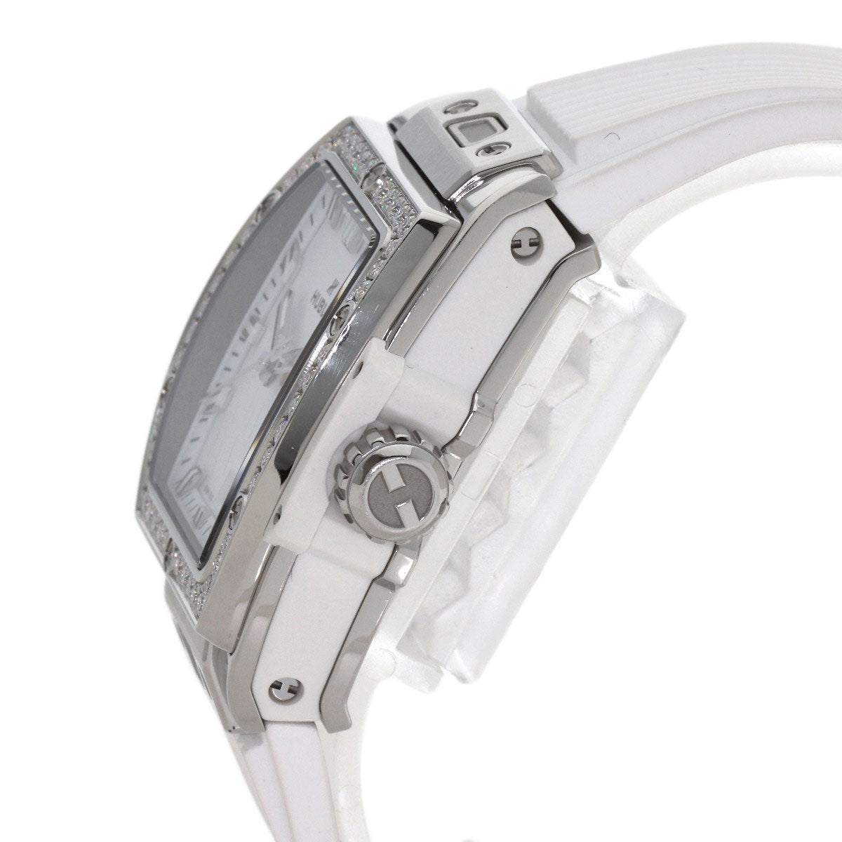 ウブロ 682.SE.2010.RW.1204 スピリットオブビックバン スチールホワイト ダイヤモンド 腕時計 中古 商品画像6