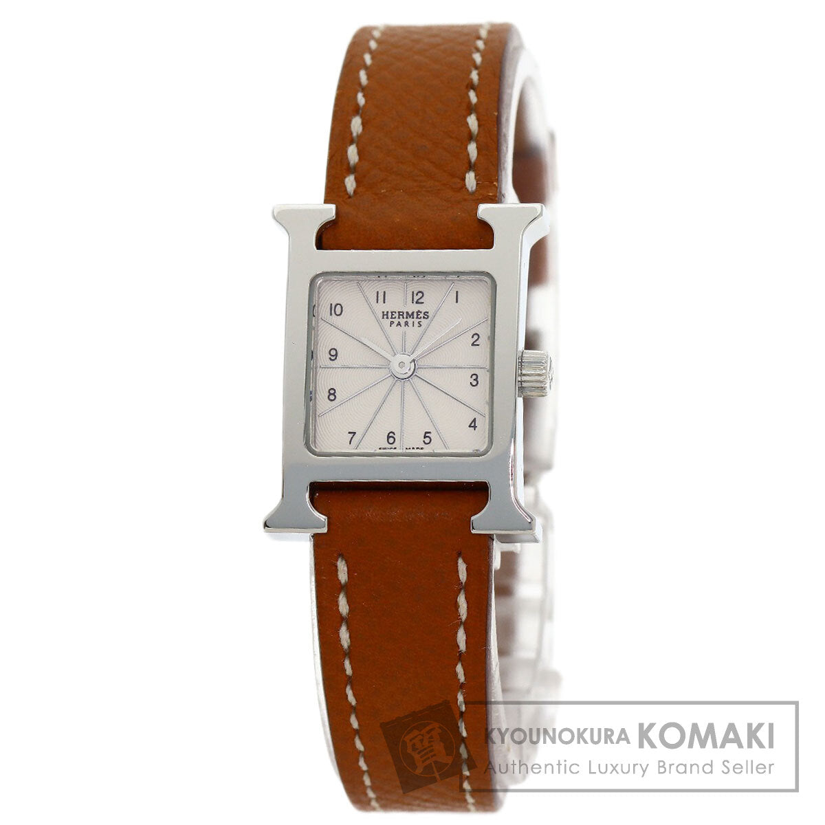 エルメス HH1.110 Hウォッチミニ 腕時計 中古 商品画像1