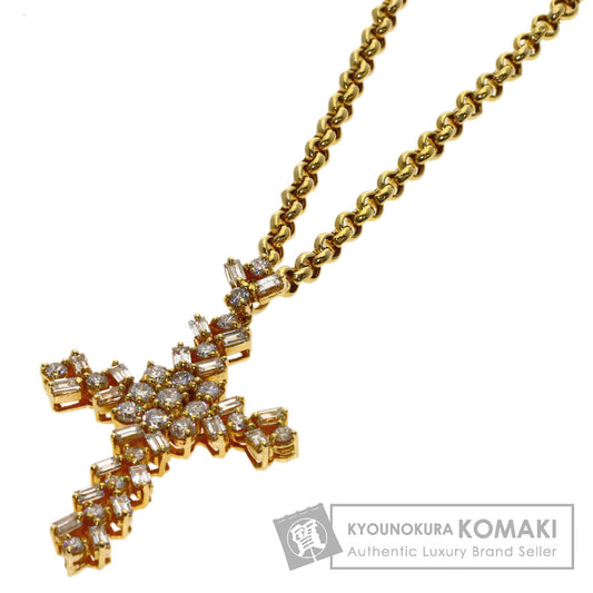 セレクトジュエリー クロス ダイヤモンド ネックレス 中古 商品画像1