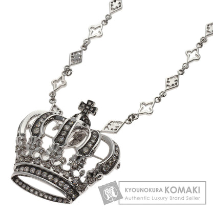セレクトジュエリー クラウン ダイヤモンド ネックレス 中古 商品画像1