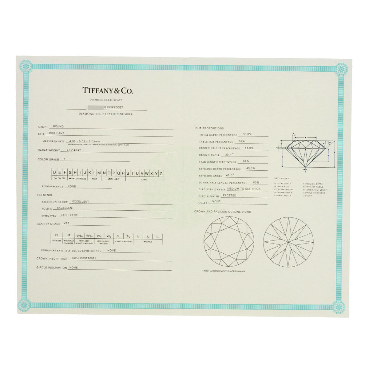 ティファニー リボン ダイヤモンド リング・指輪 中古 商品画像9