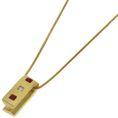 ダミアーニ ルビー ダイヤモンド ネックレス 中古 商品画像2