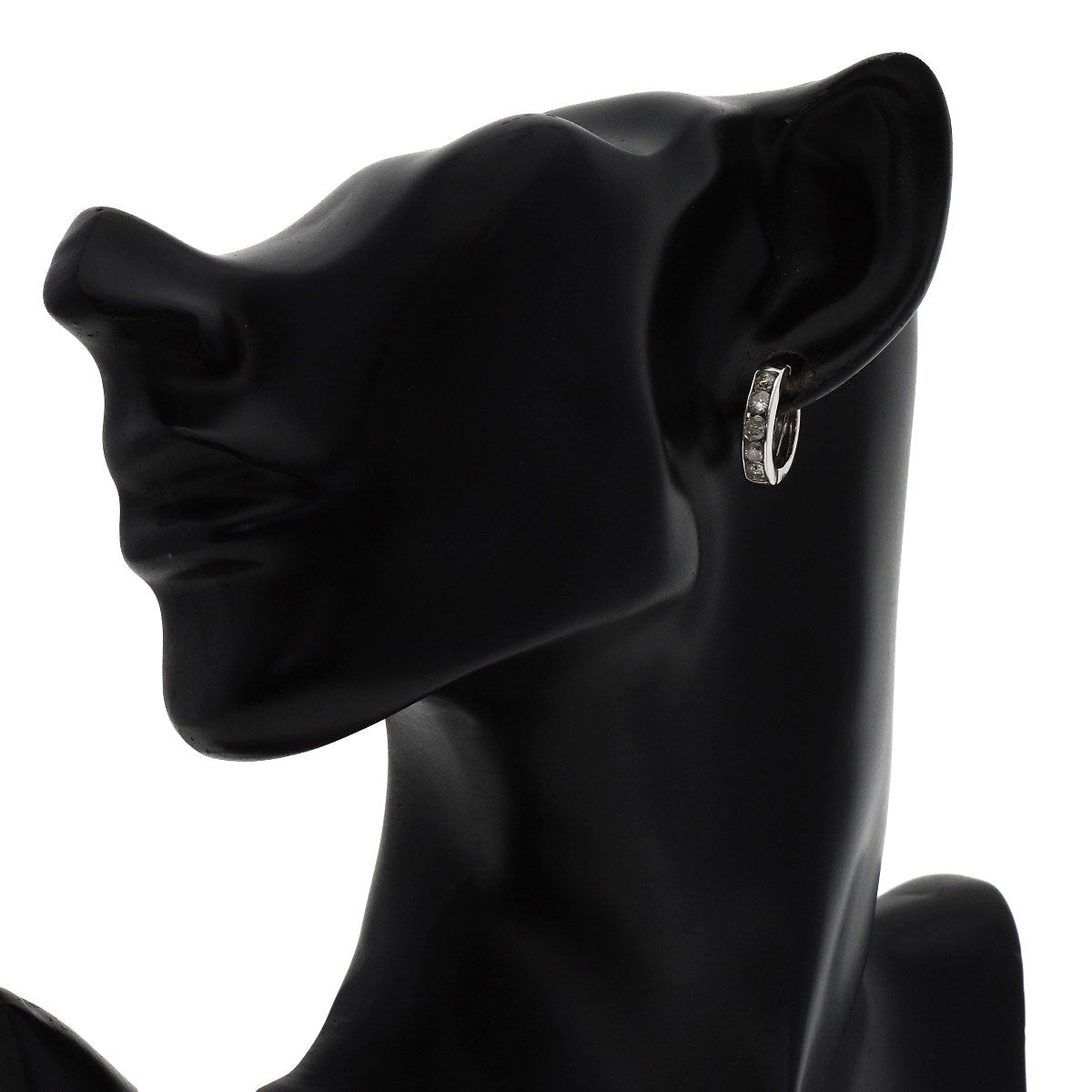 セレクトジュエリー フープ ダイヤモンド ピアス 中古 商品画像6