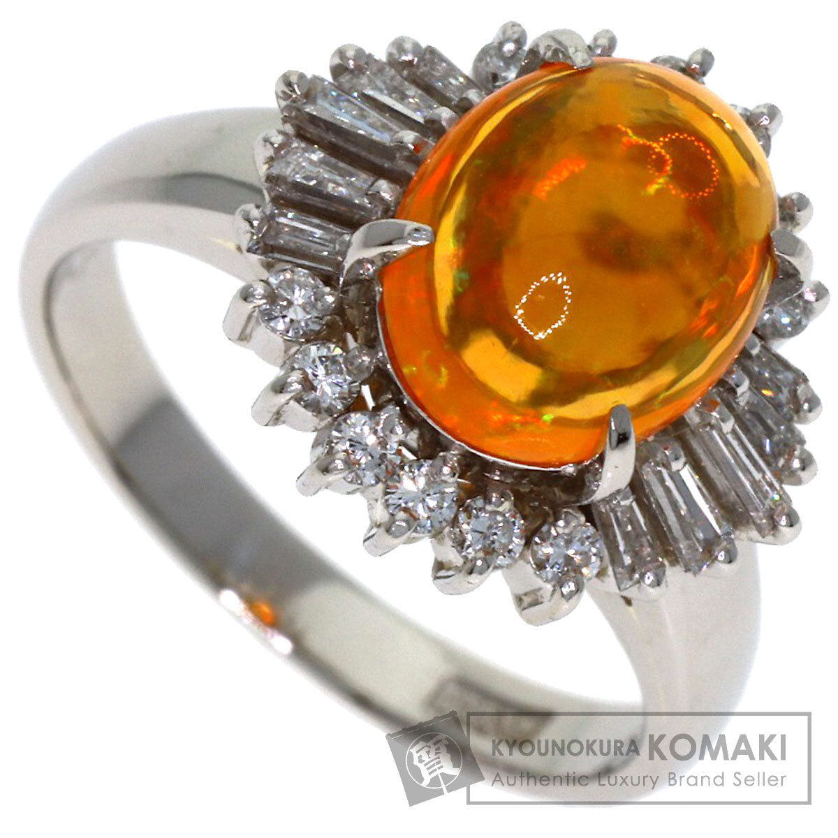 セレクトジュエリー オパール ダイヤモンド リング・指輪 中古 商品画像1