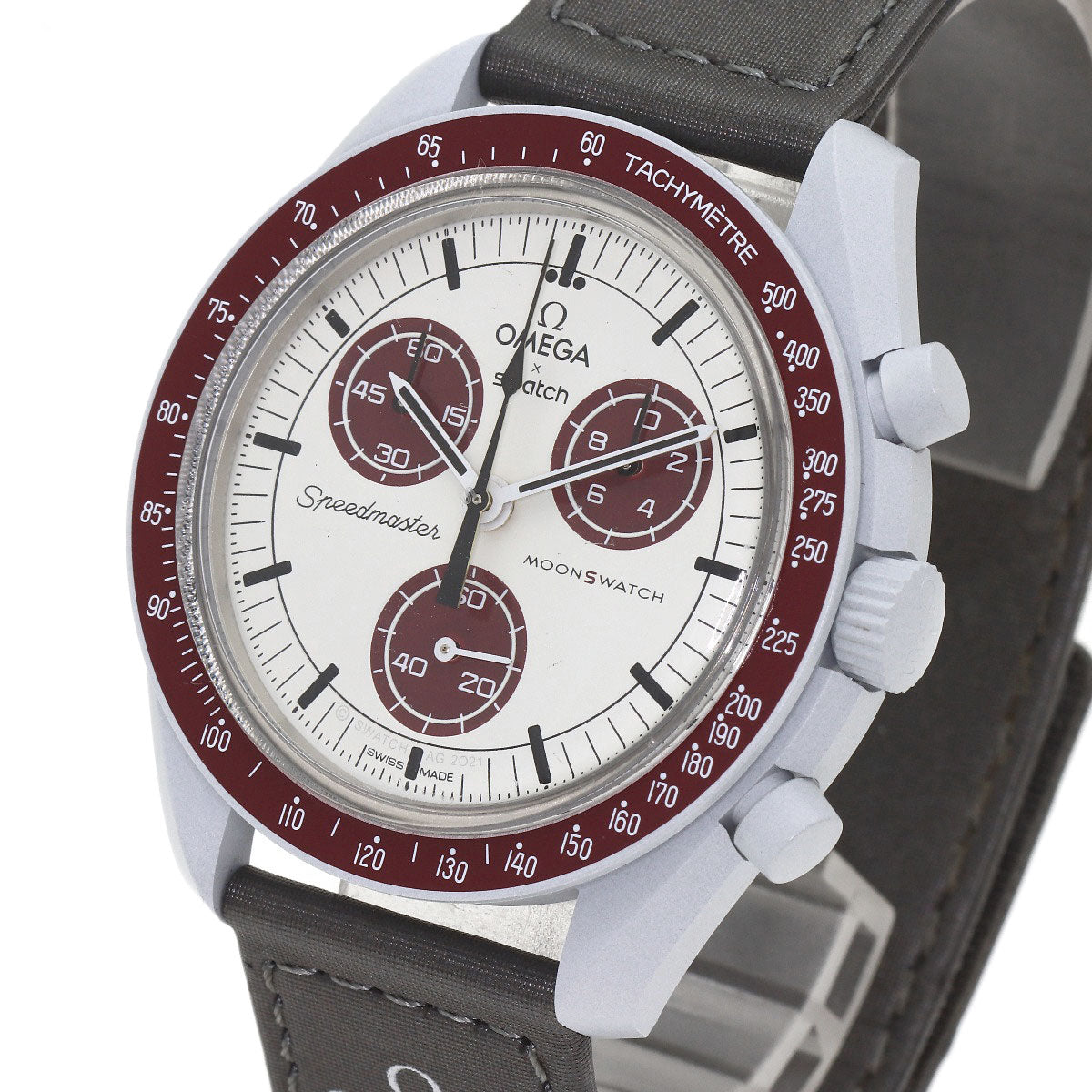 スウォッチ SO33M101 MISSION TO PLUTO オメガコラボ 腕時計 中古 商品画像4