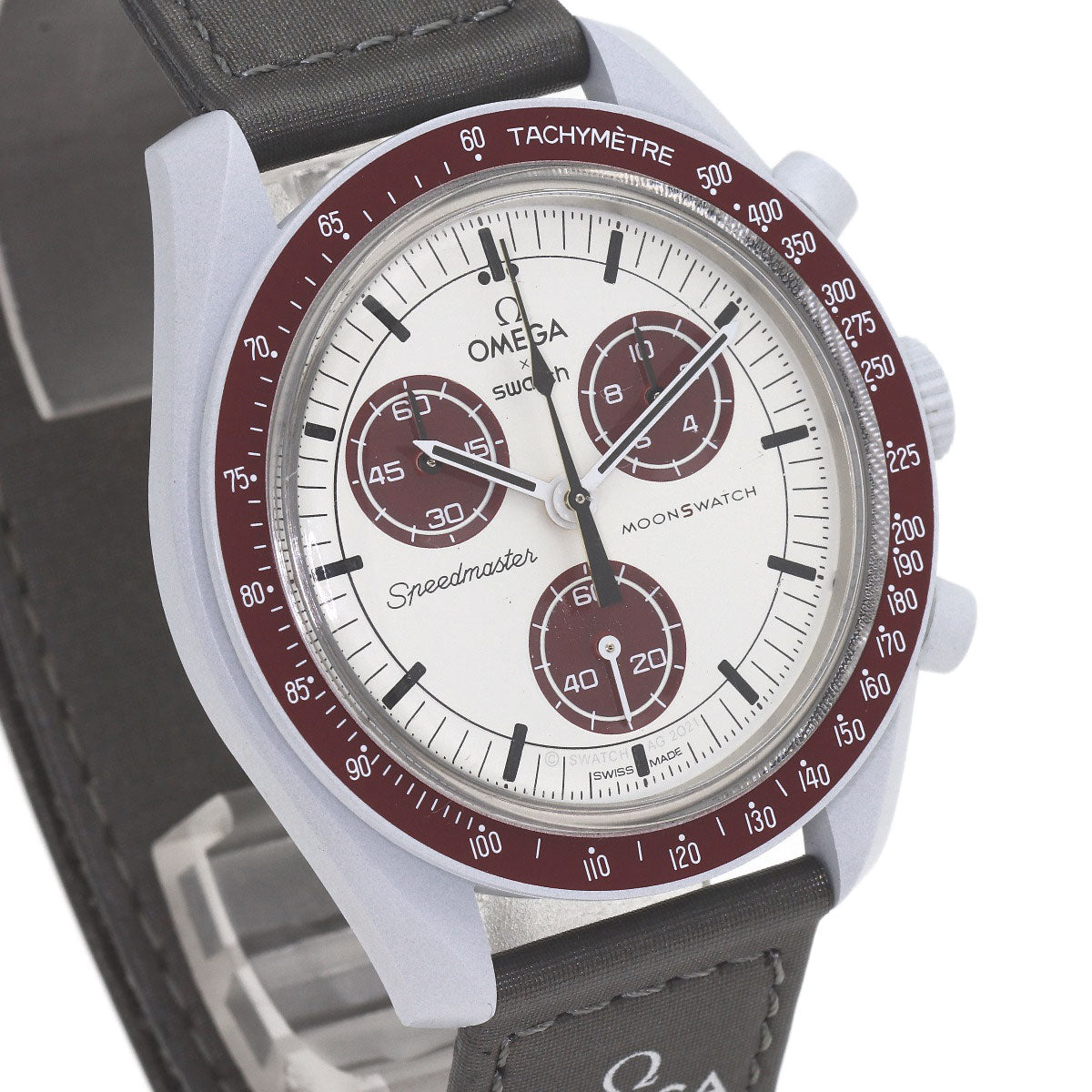 スウォッチ SO33M101 MISSION TO PLUTO オメガコラボ 腕時計 中古 商品画像5