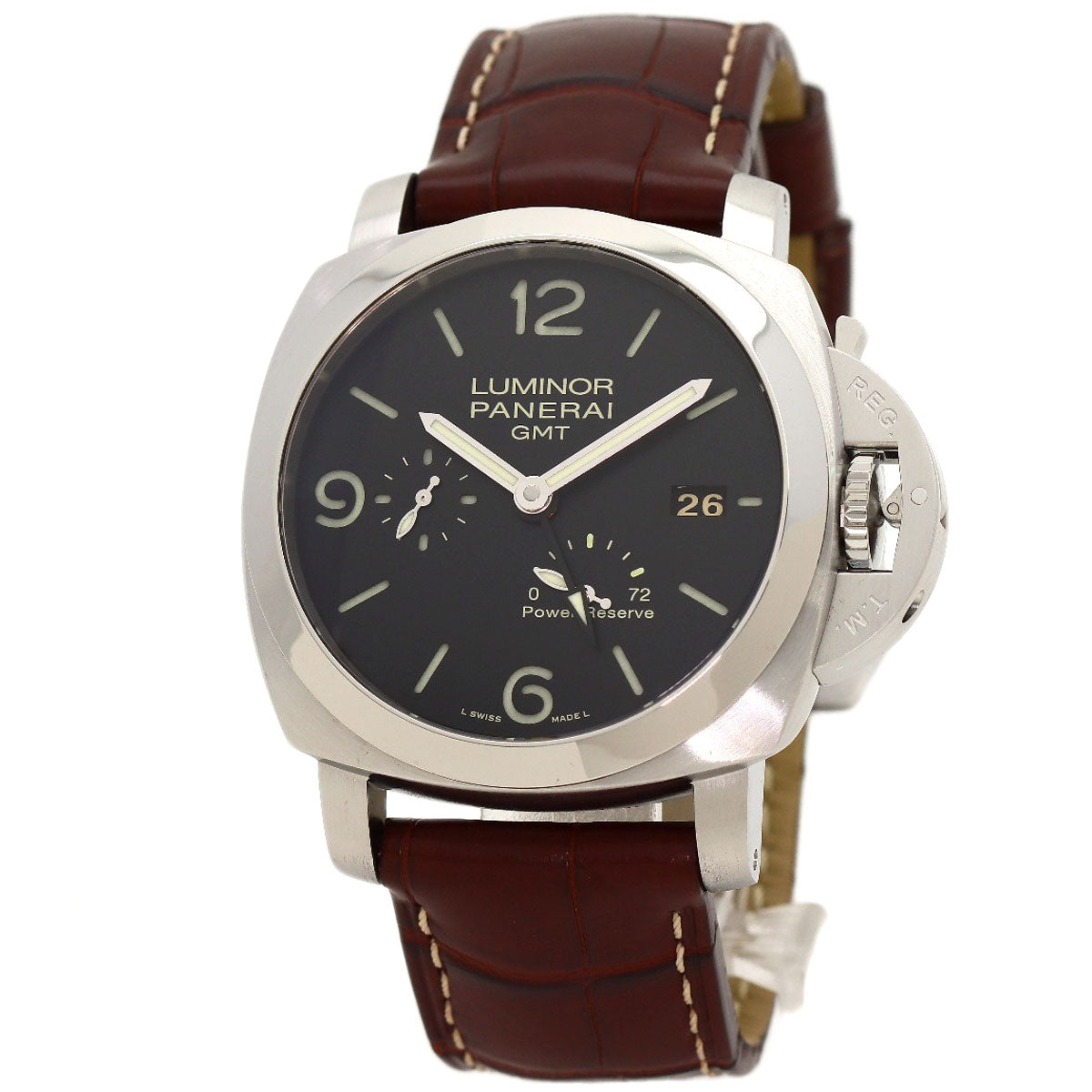 パネライ PAM00321 ルミノールマリーナ 1950 3デイズ GMT 44mm 腕時計 中古 商品画像2