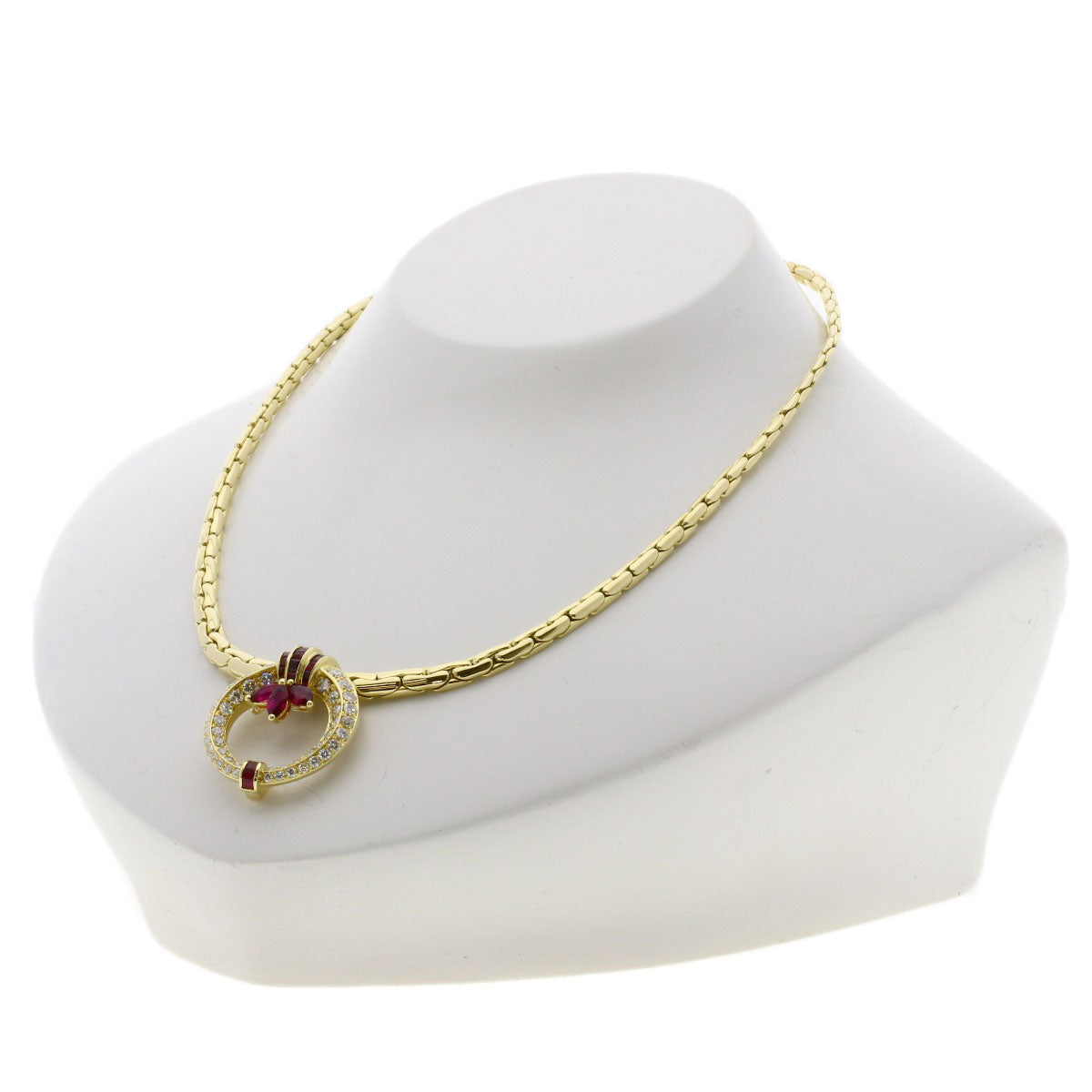 セレクトジュエリー ルビー ダイヤモンド ネックレス 中古 商品画像9