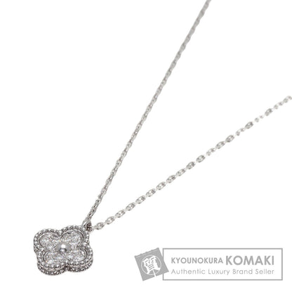 ヴァンクリーフ＆アーペル スウィート アルハンブラ ダイヤモンド ネックレス 中古 商品画像1