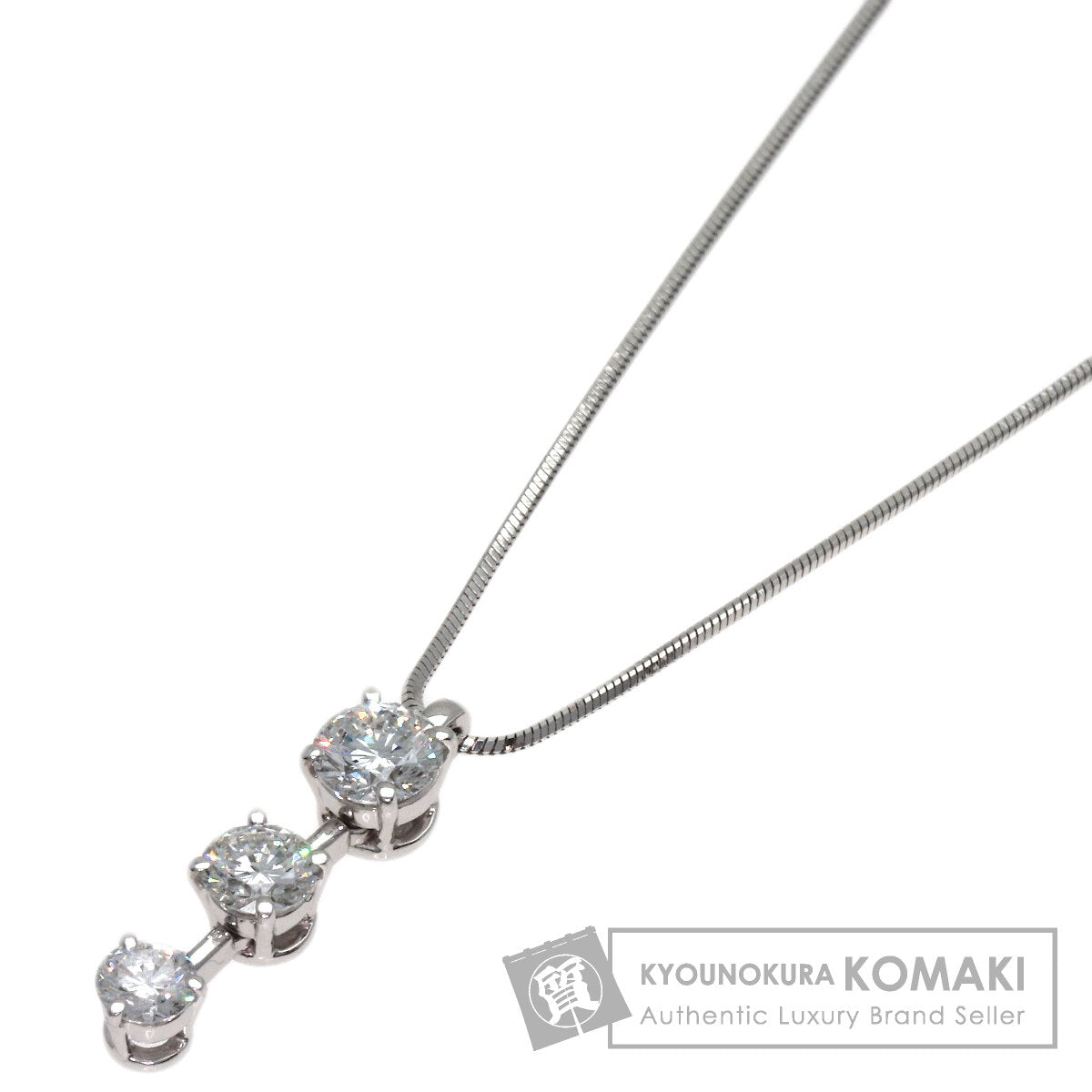 モニッケンダム トリロジー ダイヤモンド ネックレス 中古 商品画像1