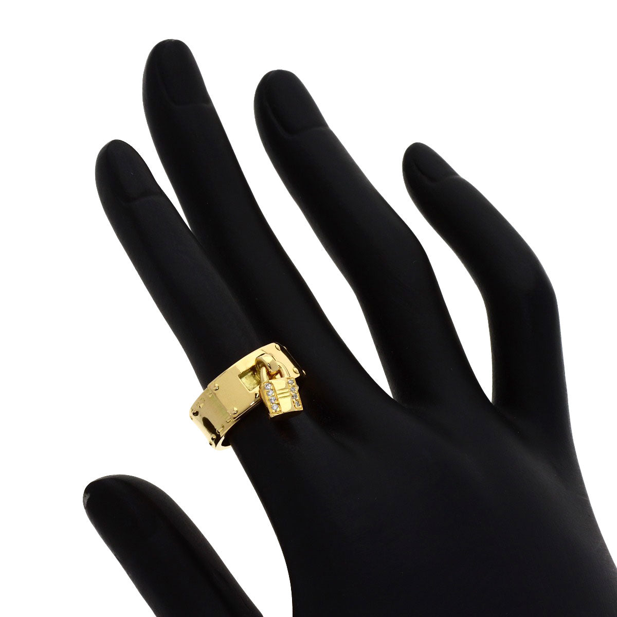 エルメス カデナ ダイヤモンド #48 リング・指輪 中古 商品画像7