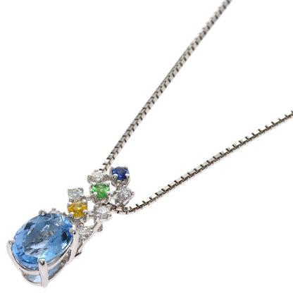 タサキ マルチカラーストーン ネックレス 中古 商品画像2