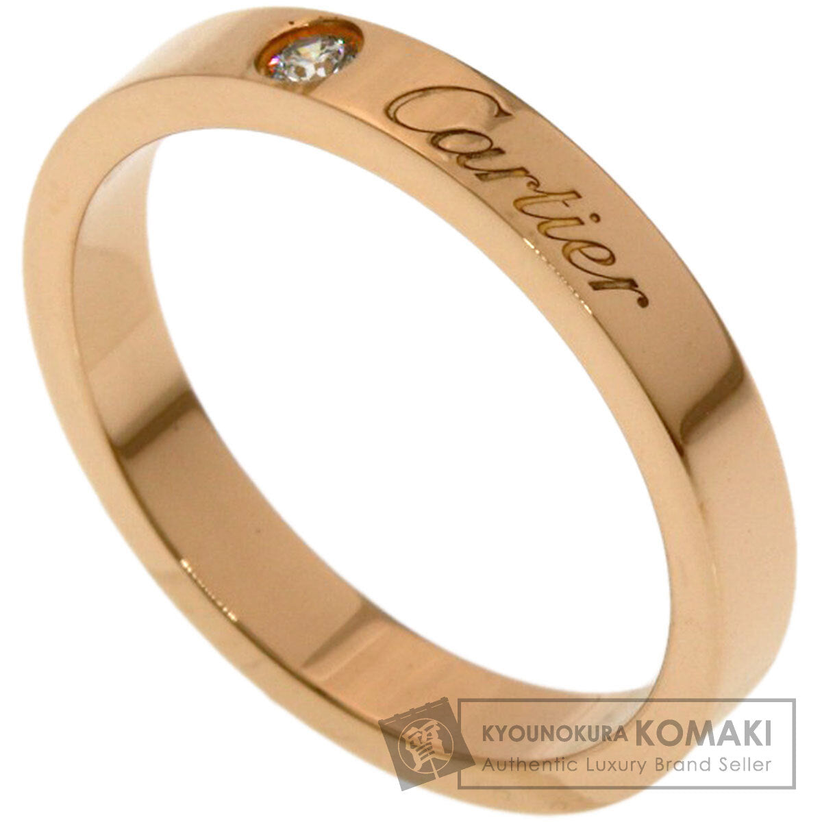 カルティエ Cドゥ カルティエ 1P ダイヤモンド #52 リング・指輪 中古 商品画像1