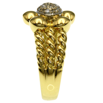 ポンテヴェキオ フラワーモチーフ ダイヤモンド リング・指輪 中古 商品画像4
