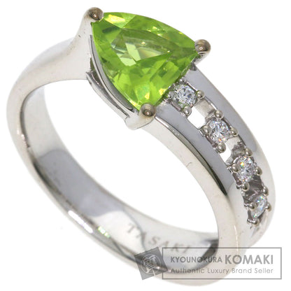 タサキ ペリドット ダイヤモンド リング・指輪 中古 商品画像1