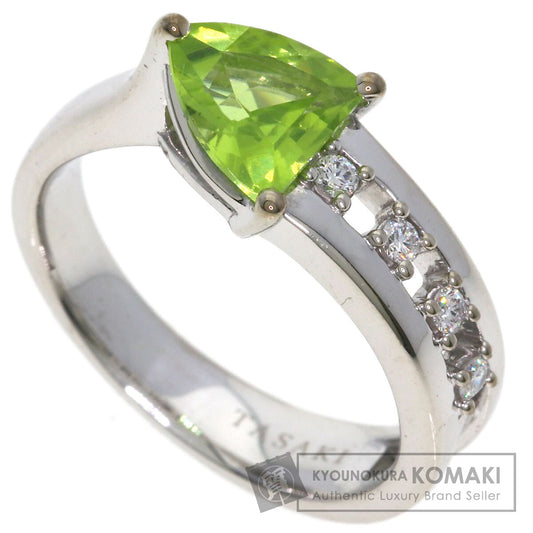 タサキ ペリドット ダイヤモンド リング・指輪 中古 商品画像1