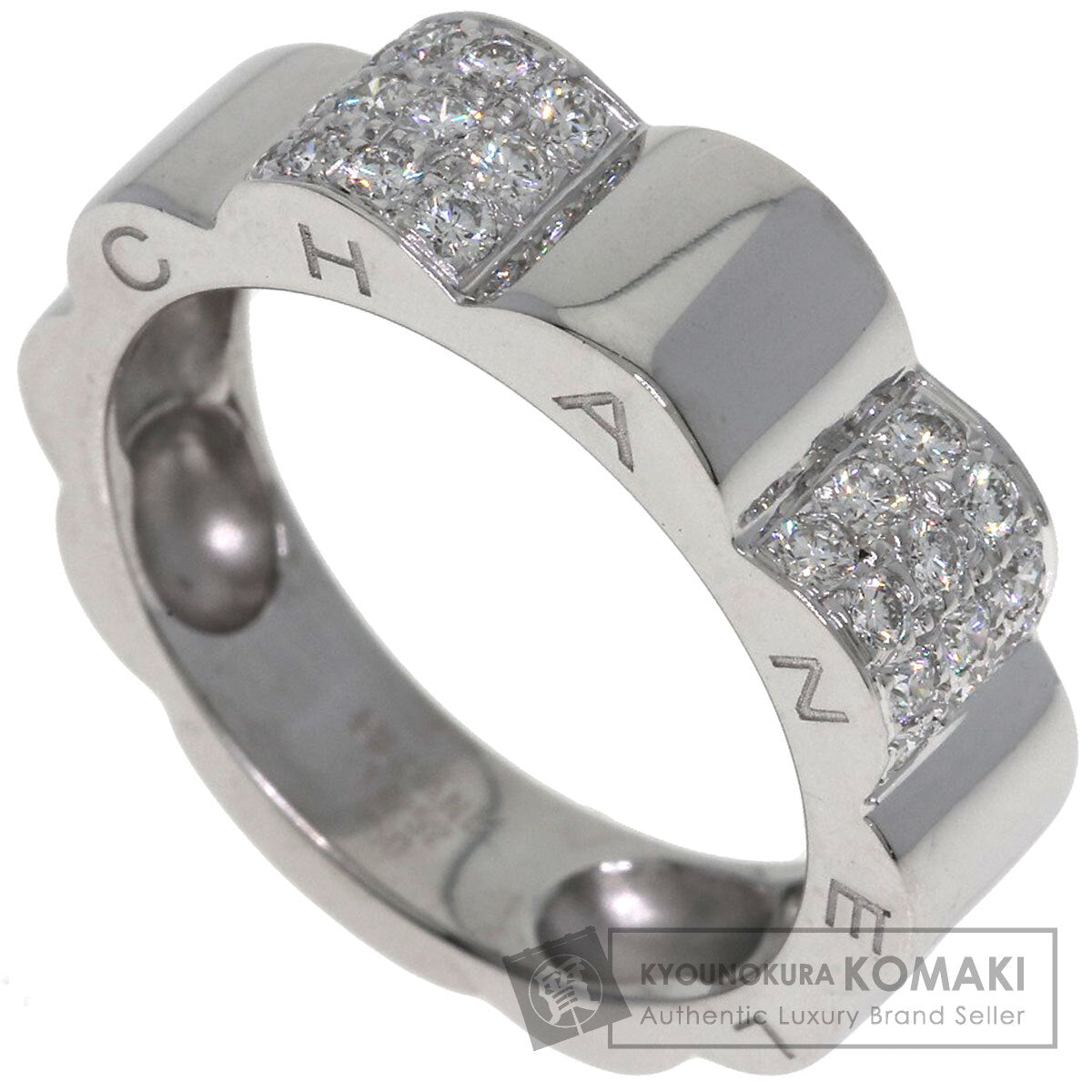 シャネル プロフィールド カメリア ダイヤモンド #52 リング・指輪 中古 商品画像1