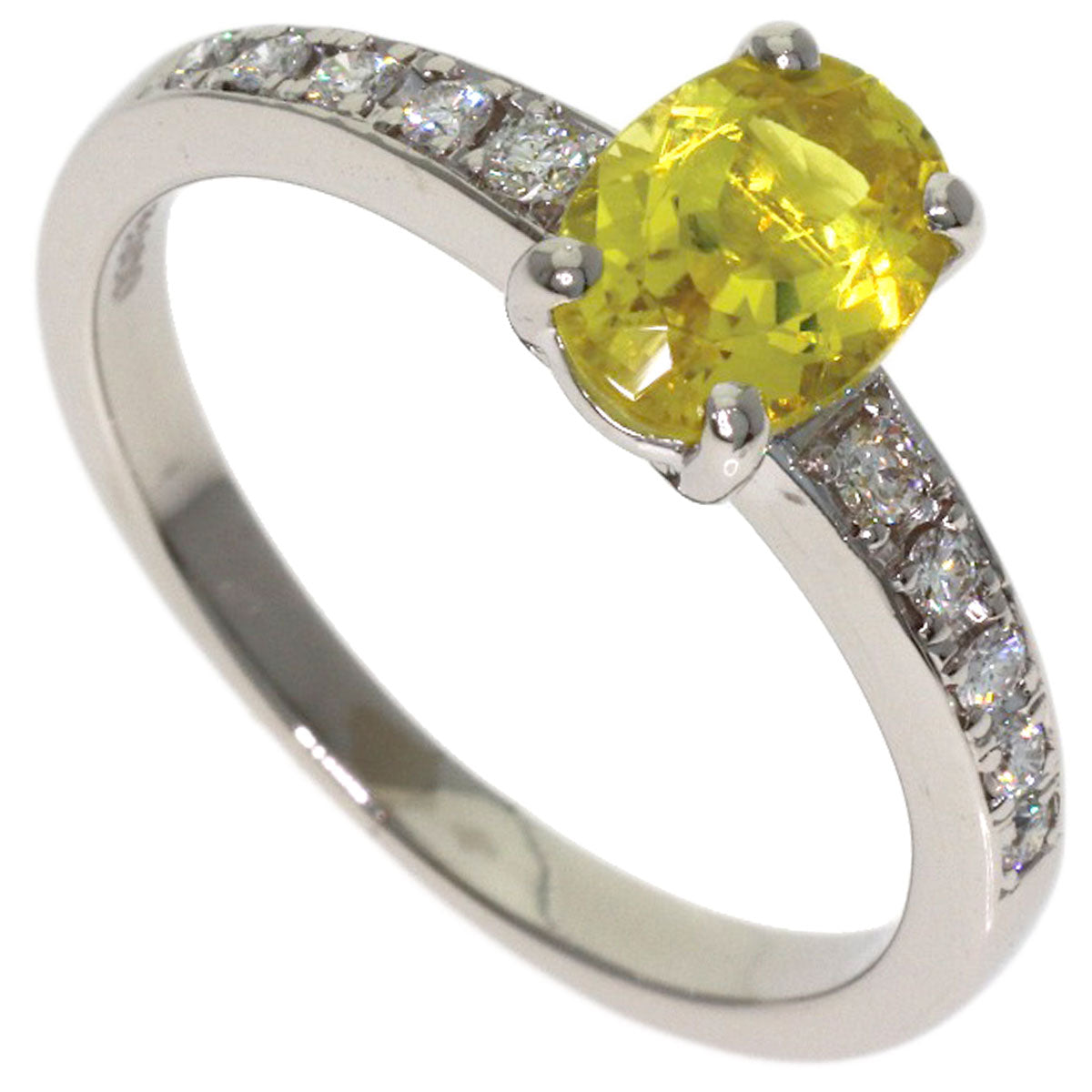 タサキ イエロートルマリン ダイヤモンド リング・指輪 中古 商品画像2