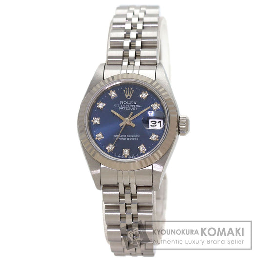 ロレックス 69174G デイトジャスト 10P ダイヤモンド 腕時計 中古 商品画像1