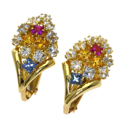 ジュネ サファイア イヤリング 中古 商品画像2