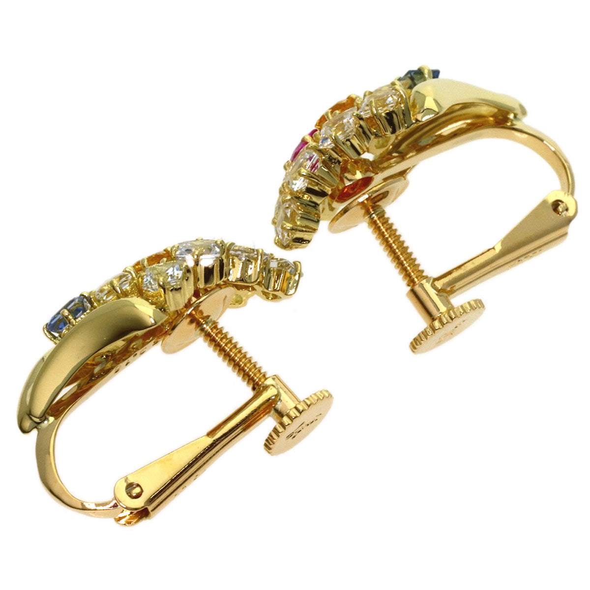 ジュネ サファイア イヤリング 中古 商品画像3