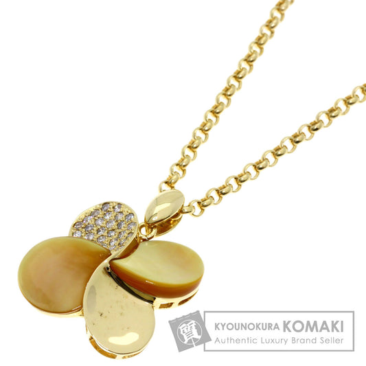 セレクトジュエリー 四葉 クローバー ダイヤモンド ネックレス 中古 商品画像1