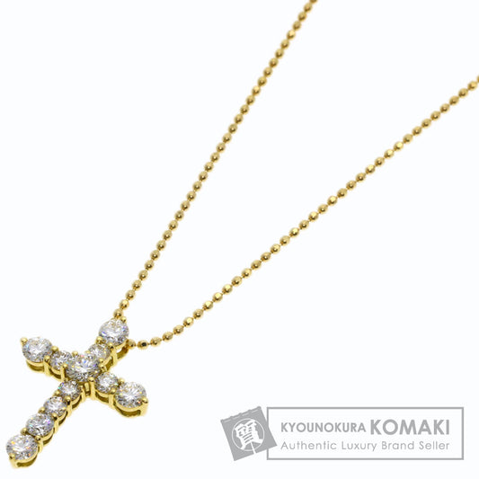 タサキ クロス ダイヤモンド ネックレス 中古 商品画像1