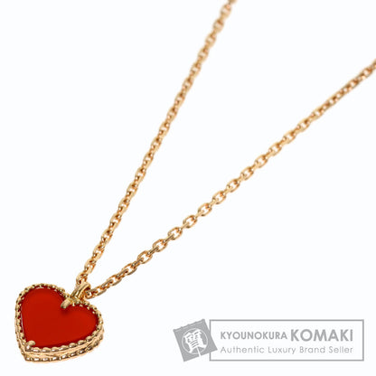 ヴァンクリーフ＆アーペル スウィート ハート カーネリアン ネックレス 中古 商品画像1