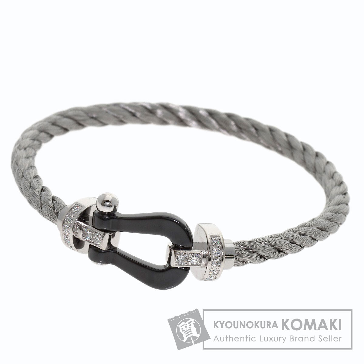 フレッド フォース10 LM ハーフ ダイヤモンド ブレスレット 中古 商品画像1