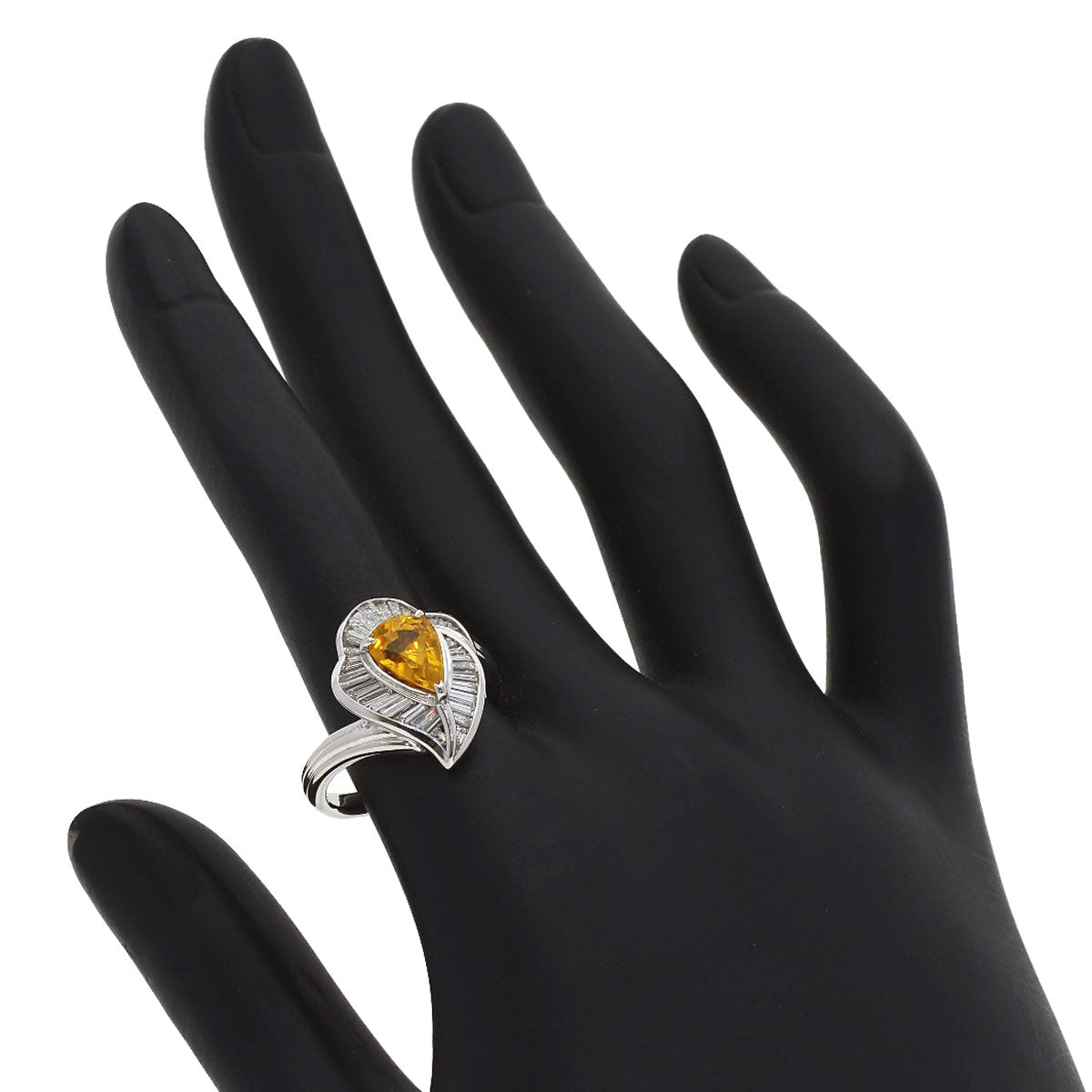 セレクトジュエリー イエローサファイア ダイヤモンド リング・指輪 中古 商品画像8