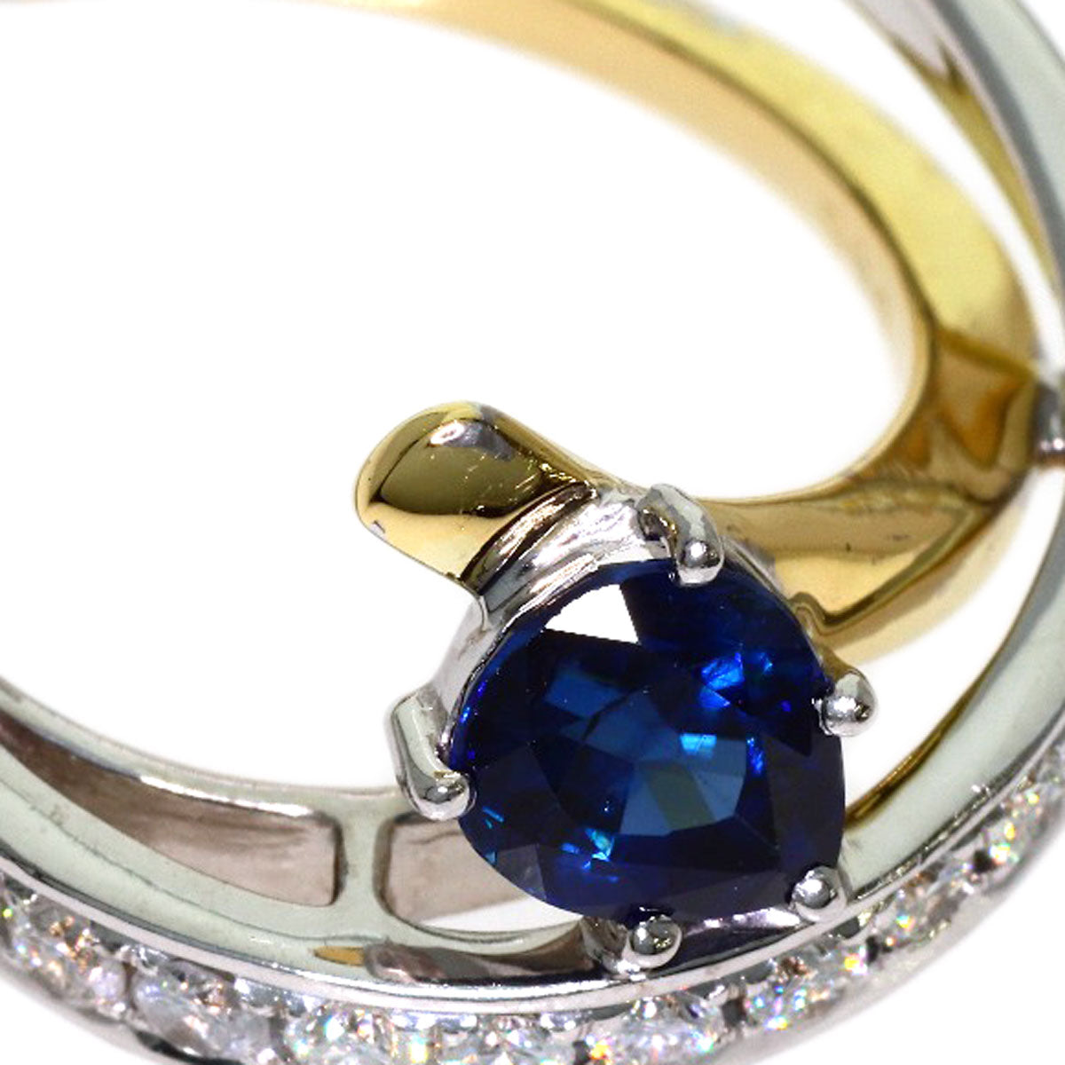 セレクトジュエリー サファイア ダイヤモンド リング・指輪 中古 商品画像10