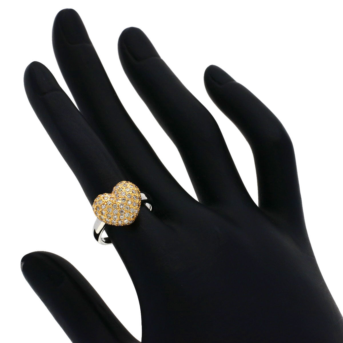 セレクトジュエリー ハートモチーフ ダイヤモンド リング・指輪 中古 商品画像8