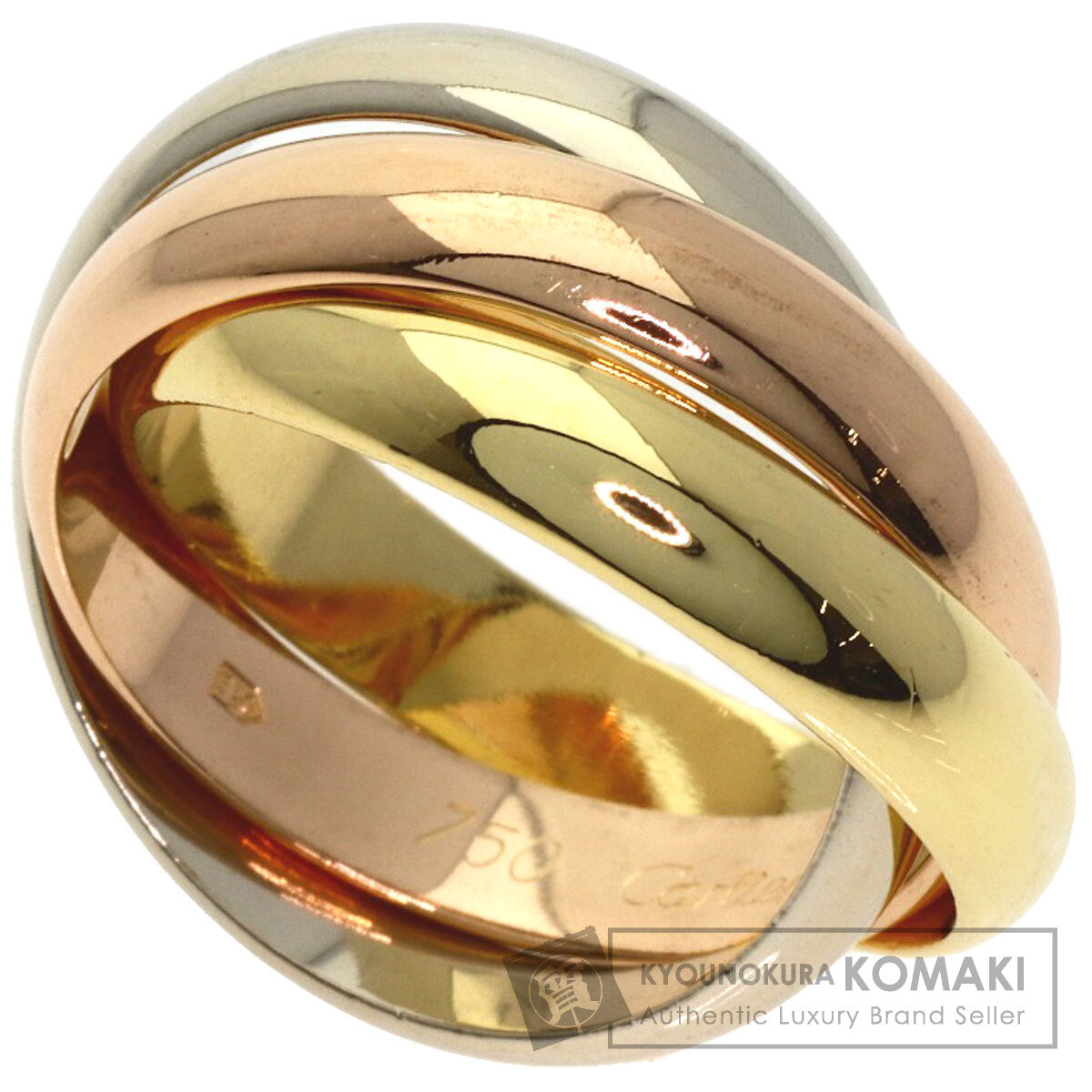 カルティエ トリニティ #52 リング・指輪 中古 商品画像1