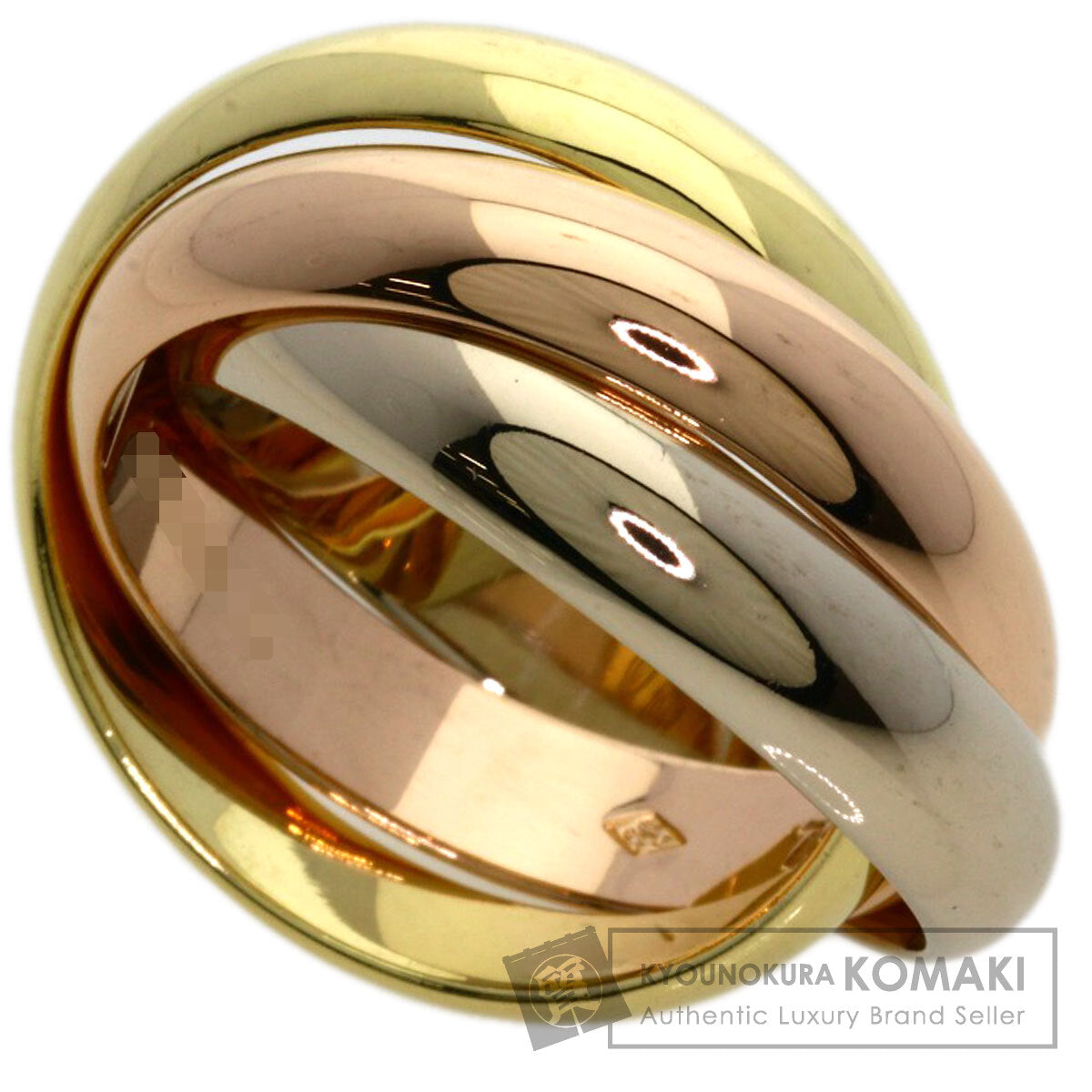 カルティエ トリニティ LM #53 リング・指輪 中古 商品画像1